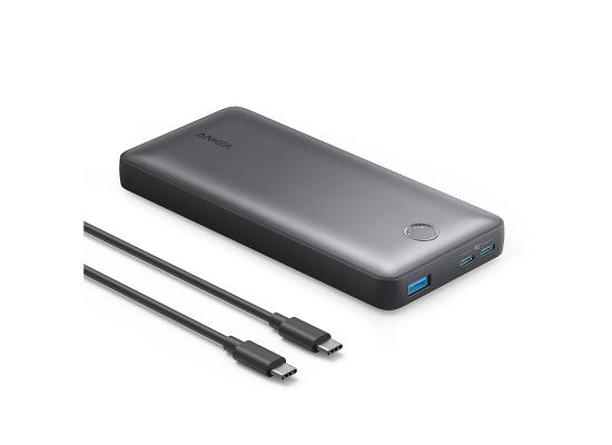 Anker 535 PowerCore 20K Portable Fast Charger Power Bank 20,000mAh 2 USB-C &1 USB-A - Black